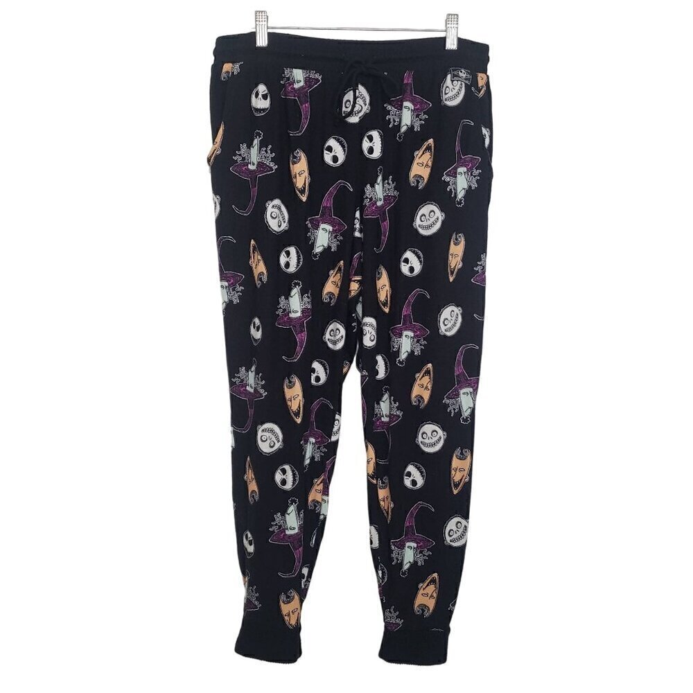 The Nightmare Before Christmas PJ Pants Lock Shock Barrel Womens Size Large